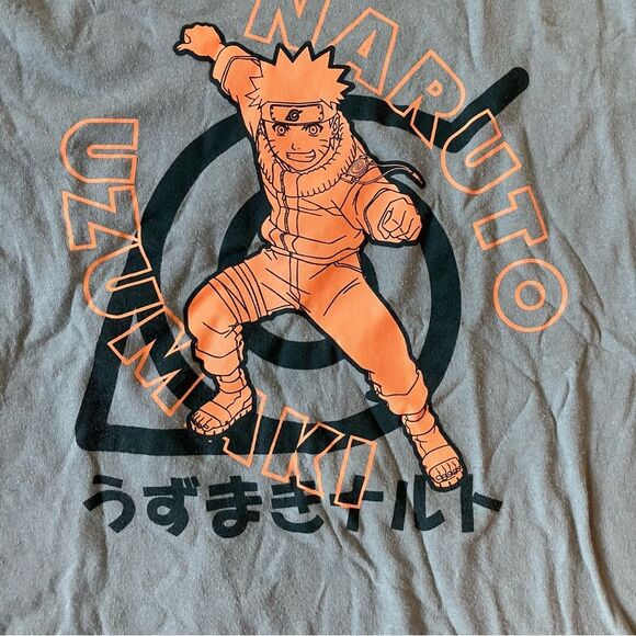 Gap Kids Green Naruto Anime Character Graphic Long Sleeve Tee Shirt Large XL 12 - Picture 4 of 6
